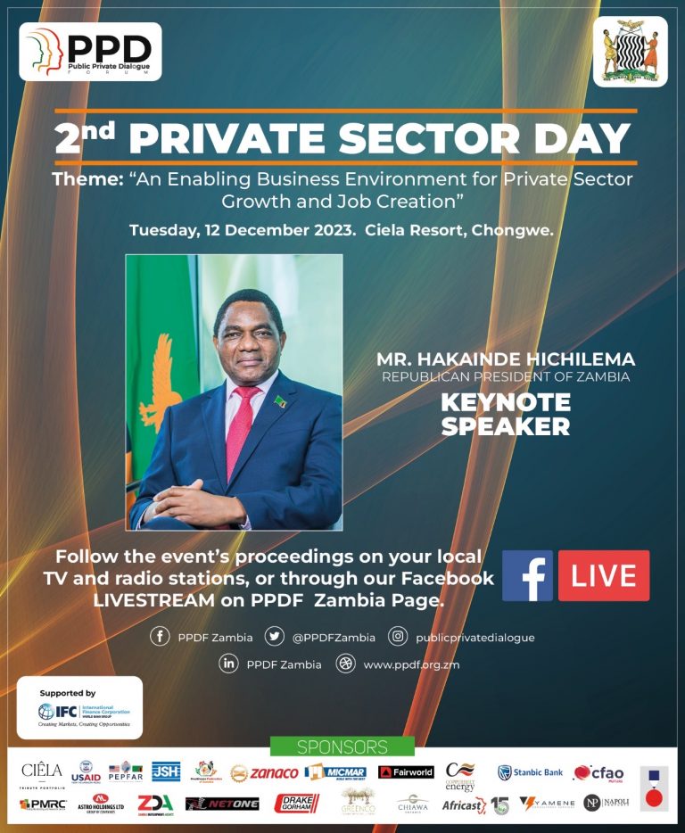 2nd Public Private Dialogue Forum Private Sector Day Agenda